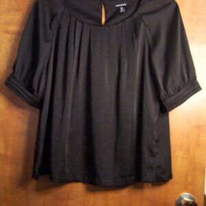 Black George Blouse